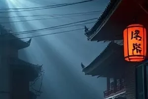 《铜锣巷的夏天》横版封面，老巷竹床与蝉鸣午后
